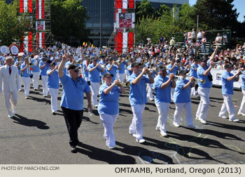 One More Time Around Again Marching Band 2013 Grand Floral Parade Photo