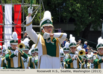 Roosevelt Washington High School Marching Band 2013 Grand Floral Parade Photo