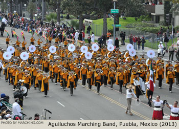 Aguiluchos Marching Band Puebla Mexico 2013 Rose Parade