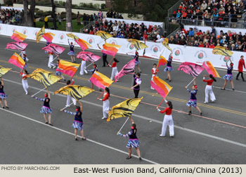 Valley Christian High School East-West Fusion Band San Jose California Beijing China 2013 Rose Parade