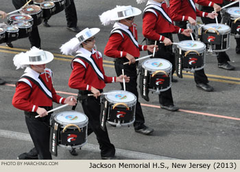 Jackson Memorial High School Marching Band Jackson New Jersey 2013 Rose Parade