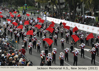 Jackson Memorial High School Marching Band Jackson New Jersey 2013 Rose Parade