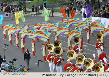 Pasadena City College Honor Marching Band 2013 Rose Parade