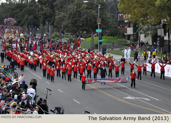 The Salvation Army Band 2013 Rose Parade