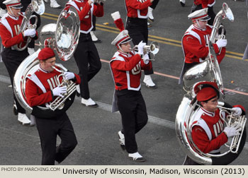 University of Wisconsin Marching Band 2013 Rose Parade