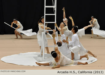 Arcadia H.S. 2013 WGI World Championships Photo