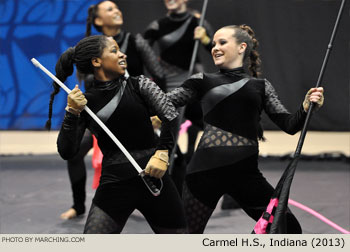 Carmel H.S. 2013 WGI World Championships Photo