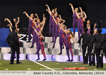 Adair County High School Marching Band 2014