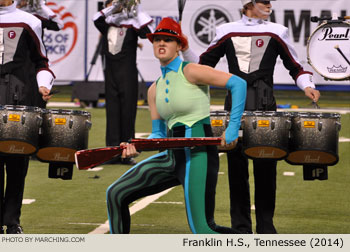 Franklin Tennessee High School Marching Band 2014