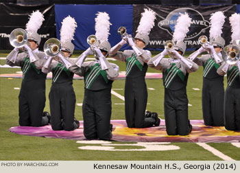 Kennesaw Mountain High School Marching Band 2014