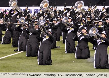 Lawrence Township High School Marching Band 2014