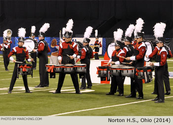 Norton High School Marching Band 2014