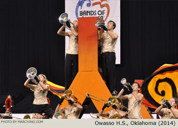 Owasso High School Marching Band 2014