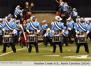 Panther Creek High School Marching Band 2014