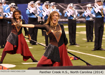 Panther Creek High School Marching Band 2014