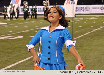 Upland High School Marching Band 2014