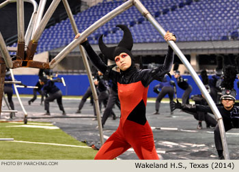 Wakeland High School Marching Band 2014