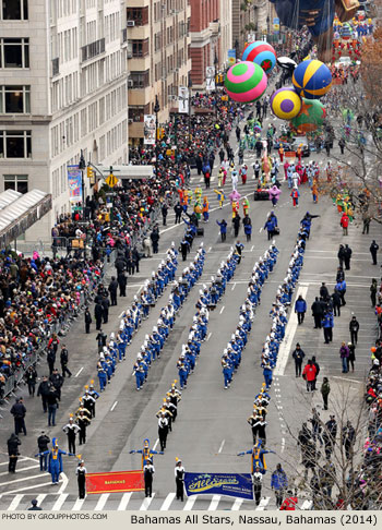 Bahamas All Stars Marching Band Nassau Bahamas 2014 Macy's Thanksgiving Day Parade Photo