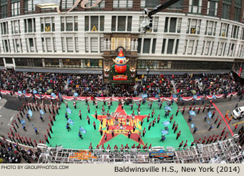 Baldwinsville H.S. Marching Band Baldwinsville New York 2014 Macy's Thanksgiving Day Parade Photo