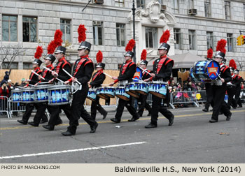 Baldwinsville H.S. Marching Band Baldwinsville New York 2014 Macy's Thanksgiving Day Parade Photo