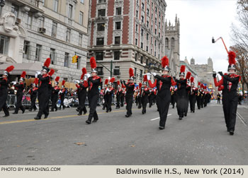 Baldwinsville H.S. Marching Band Baldwinsville New York 2014 Macy's Thanksgiving Day Parade Photo