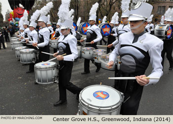 Center Grove H.S. Marching Band Greenwood Indiana 2014 Macy's Thanksgiving Day Parade Photo