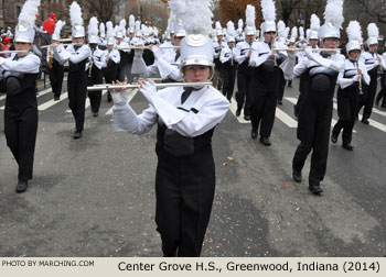 Center Grove H.S. Marching Band Greenwood Indiana 2014 Macy's Thanksgiving Day Parade Photo