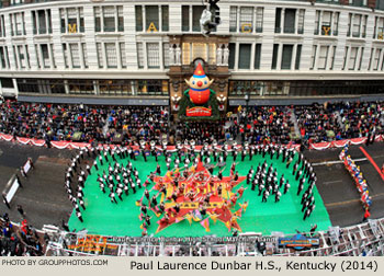 Paul Laurence Dunbar H.S. Marching Band Lexington Kentucky 2014 Macy's Thanksgiving Day Parade Photo