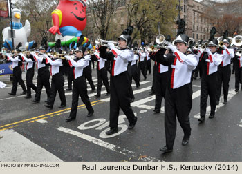 Paul Laurence Dunbar H.S. Marching Band Lexington Kentucky 2014 Macy's Thanksgiving Day Parade Photo