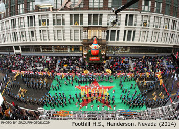 Foothill H.S. Marching Band Henderson Nevada 2014 Macy's Thanksgiving Day Parade Photo