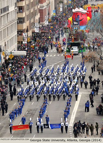 Georgia State University Marching Band Atlanta Georgia 2014 Macy's Thanksgiving Day Parade Photo