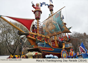 Pirate Float 2014 Macy's Thanksgiving Day Parade Photo