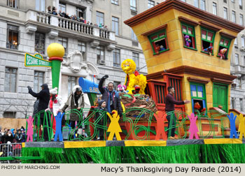 Sesame Street Float 2014 Macy's Thanksgiving Day Parade Photo