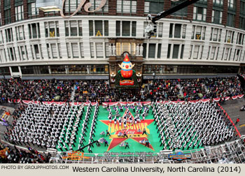 Western Carolina University Marching Band Cullowhee North Carolina 2014 Macy's Thanksgiving Day Parade Photo