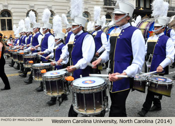 Western Carolina University Marching Band Cullowhee North Carolina 2014 Macy's Thanksgiving Day Parade Photo