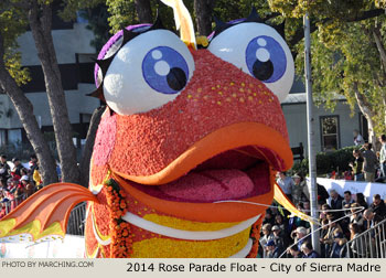 City of Sierra Madre 2014 Rose Parade Float Picture