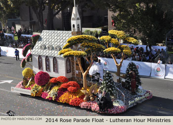 Lutheran Hour Ministries 2014 Rose Parade Float Picture