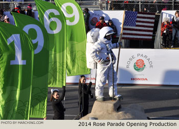 2014 Rose Parade Opening Production Picture