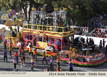 Stella Rosa 2014 Rose Parade Float Picture