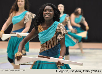 Allegoria Dayton Ohio 2014 WGI World Championships Photo