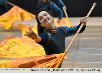 Brenham Independent Dallas/Fort Worth Texas 2014 WGI World Championships Photo