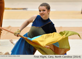 First Flight Cary North Carolina 2014 WGI World Championships Photo