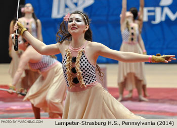 Lampeter-Strasburg H.S. Lancaster Pennsylvania 2014 WGI World Championships Photo