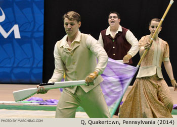 Q Quakertown Pennsylvania 2014 WGI World Championships Photo