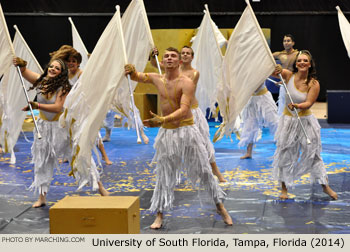 University of South Florida Tampa Florida 2014 WGI World Championships Photo