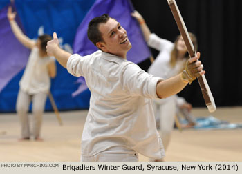 Brigadiers Winter Guard 2014 WGI World Championships Photo