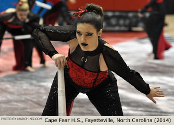 Cape Fear H.S. Fayetteville North Carolina 2014 WGI World Championships Photo