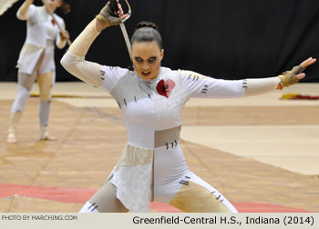 Greenfield-Central H.S. 2014 WGI World Championships Photo