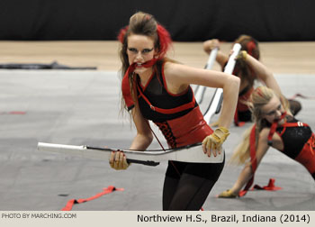 Northview H.S. 2014 WGI World Championships Photo