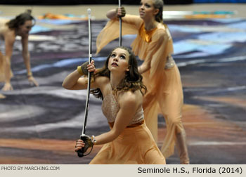 Seminole H.S. 2014 WGI World Championships Photo